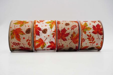 गिरने वाले पत्ते वायर्ड रिबन - गिरने वाले पत्ते वायर्ड रिबन